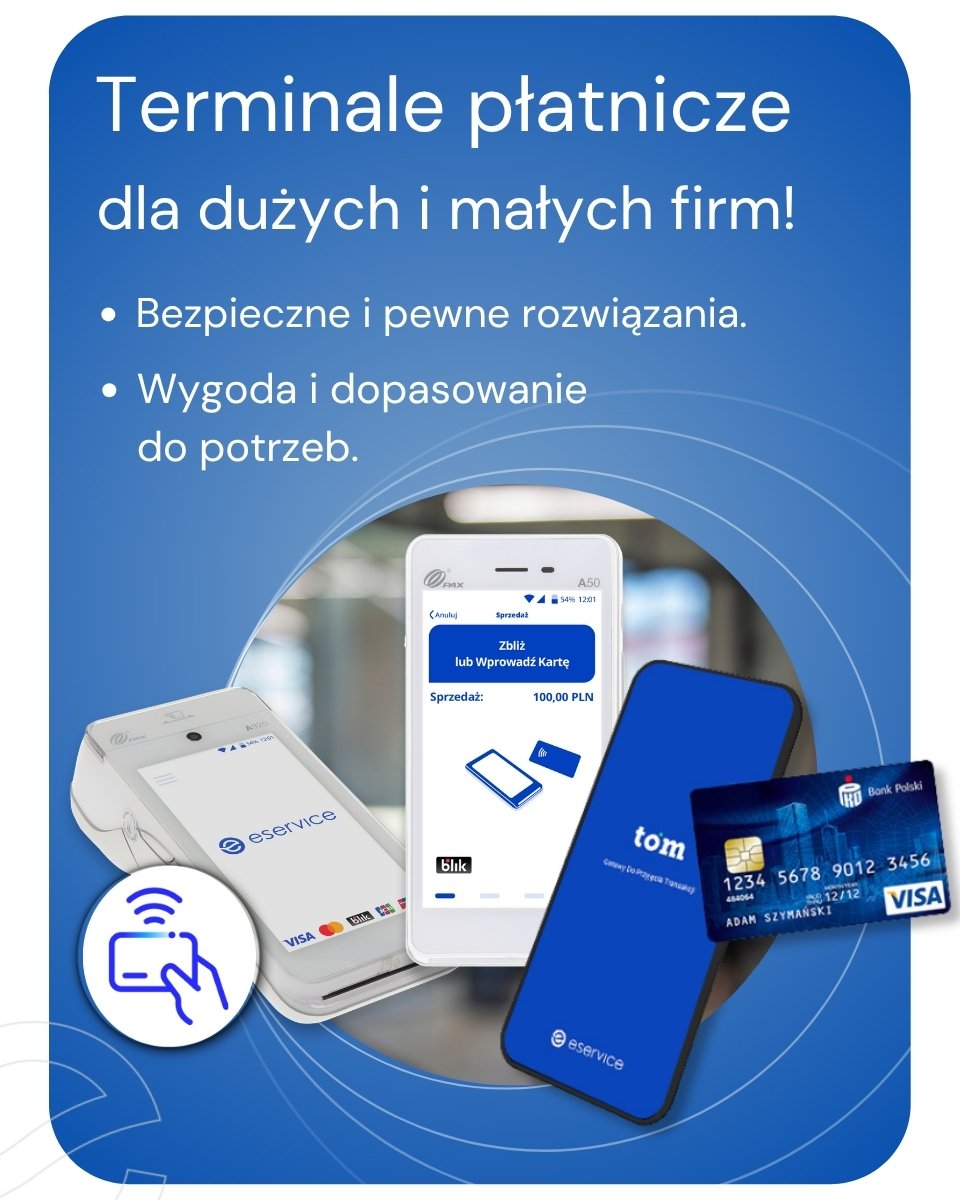 terminale płatnicze eService