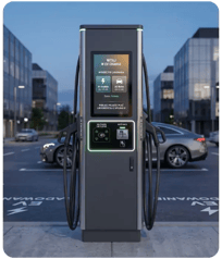 Samoonsługowy terminał płatniczy do ładowarek elektrycznych