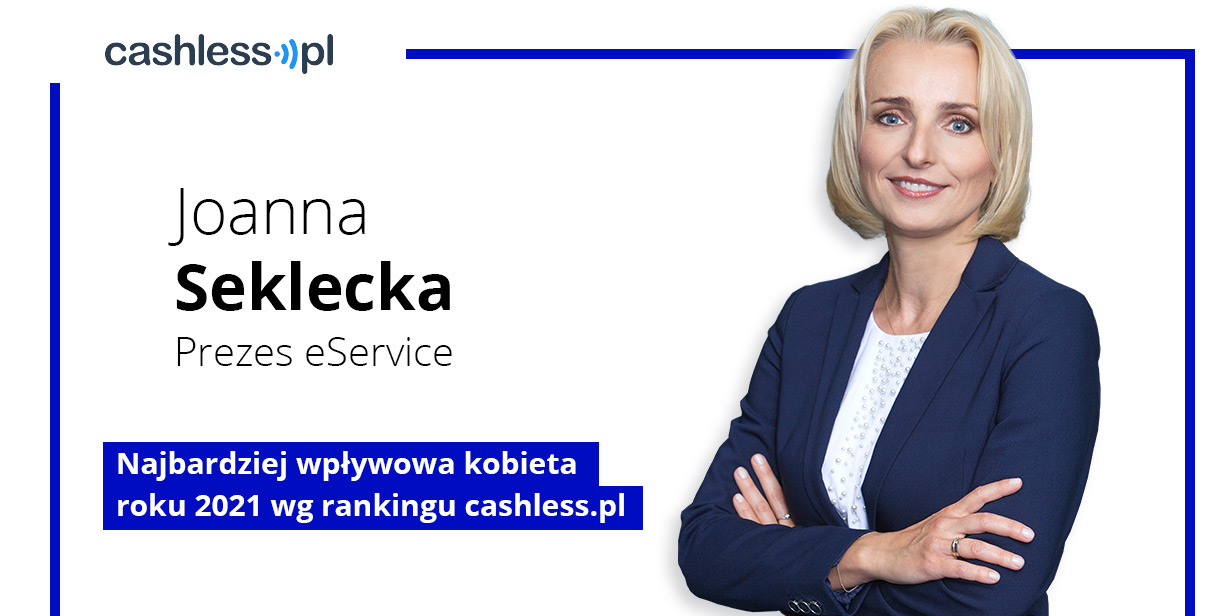 Prezes eService - najbardziej wpływową kobieta branży płatniczej