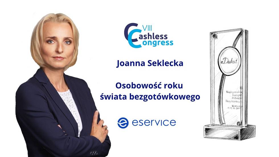 Joanna Seklecka po raz drugi laureatką eDukata Cashless Congress
