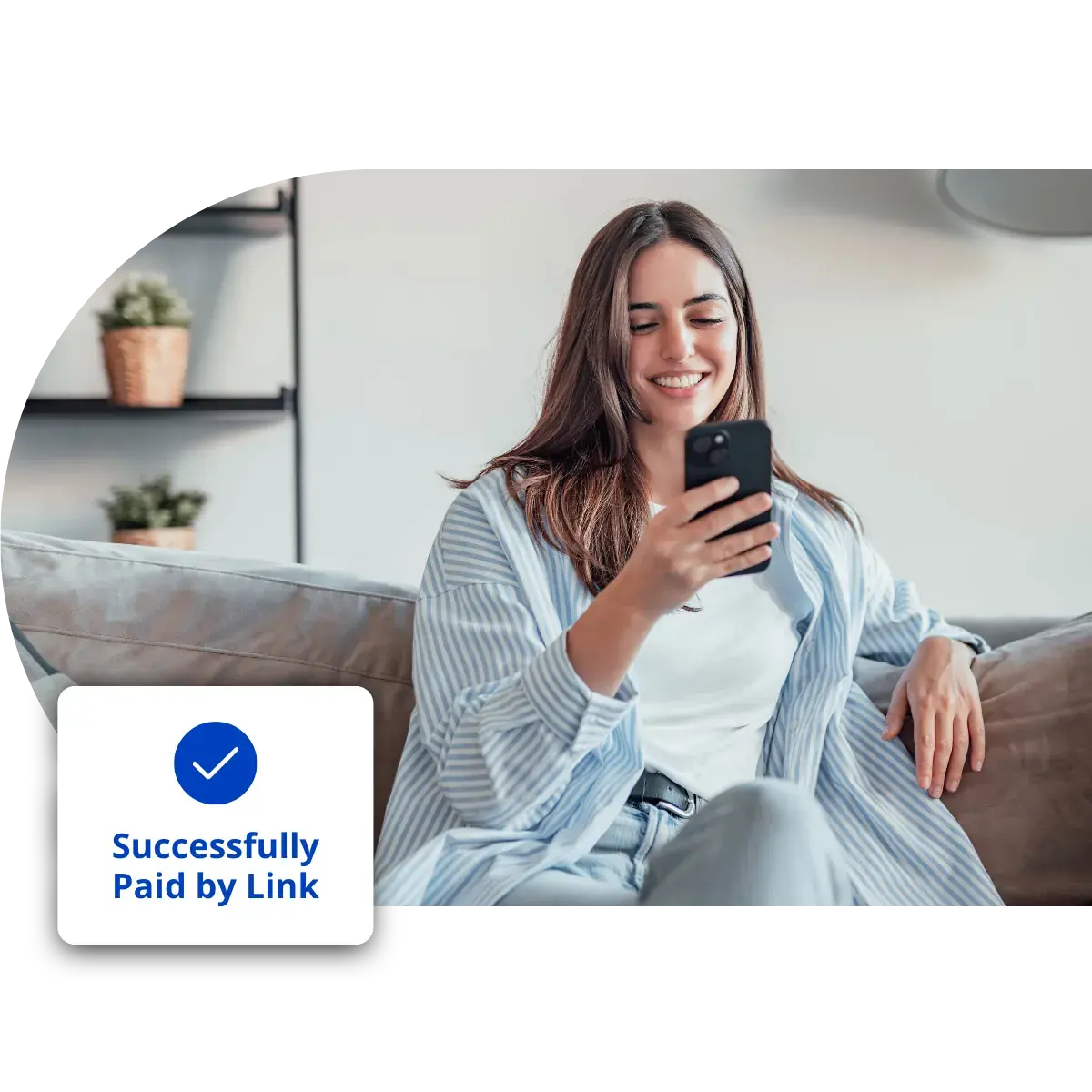 Pay by Link successfully