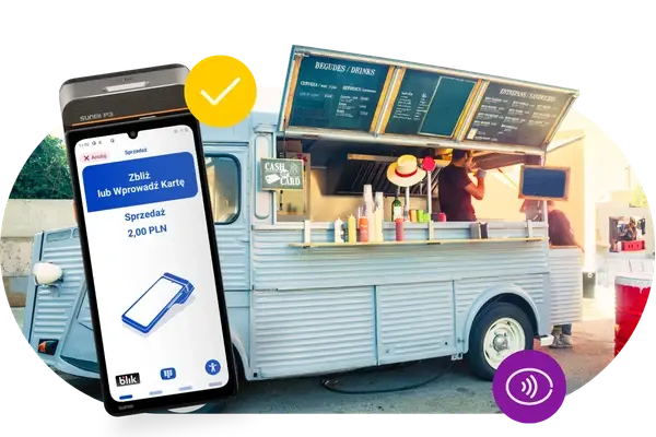 Terminale płatnicze mobilne foodtruck Terminale płatnicze mobilne foodtruck